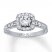 Neil Lane Engagement Ring 1-1/6 ct tw Diamonds 14K White Gold