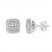 Diamond Earrings 1/20 ct tw Round-cut Sterling Silver