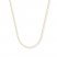 Cable Chain Necklace 14K Yellow Gold 16" Length