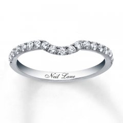 Neil Lane Wedding Band 3/8 ct tw Diamonds 14K White Gold