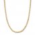 Men's Geometric Chain Necklace 10K Yellow Gold 22" Length