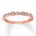 Previously Owned Diamond Band 1/15 ct tw Round 10K Rose Gold