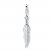 Feather Charm Sterling Silver