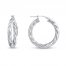 Hoop Earrings Sterling Silver