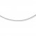 Wire Necklace Sterling Silver 18" Length