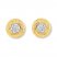 Diamond Earrings 1/15 ct tw Round-cut 10K Yellow Gold