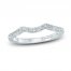 Monique Lhuillier Bliss Diamond Wedding Band 1/5 ct tw Round-cut 18K White Gold