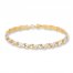 Link Bracelet 10K Yellow Gold 7.5" Length