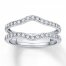 Previously Owned Diamond Enhancer Ring 1/2 ct tw 14K White Gold