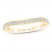 First Light Diamond Wedding Band 1/4 ct tw Round-cut 14K Yellow Gold