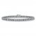 Diamond Bracelet 3 ct tw Round-cut 14K White Gold