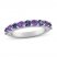 Tanzanite & Amethyst Ring Sterling Silver