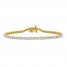 Diamond Fashion Bracelet 1 ct tw 10K Rose Gold 7.5"