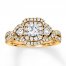 Diamond Engagement Ring 1 ct tw Round-cut 14K Yellow Gold