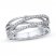 Diamond Ring 1/5 ct tw Round-cut Sterling Silver