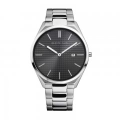 BERING Men's 17240-702 Ultra Slim Stainless Bracelet Watch