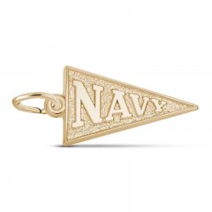 US Navy Charm 14K Yellow Gold