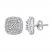 Diamond Earrings 1 ct tw Round-cut 10K White Gold