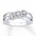 Diamond Ring 1/4 ct tw Round-cut Sterling Silver