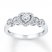 Diamond Promise Ring 1/5 ct tw Round-cut Sterling Silver