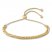 Bolo Bracelet 10K Yellow Gold 9"