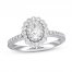 Neil Lane Diamond Engagement Ring 7/8 ct tw 14K White Gold