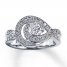 Previously Owned Diamond Ring 14K White Gold