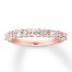 Diamond Anniversary Band 1/2 ct tw Round-cut 14K Rose Gold