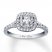 Neil Lane Engagement Ring 1 ct tw Diamonds 14K White Gold