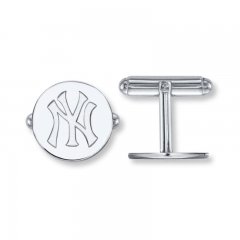 MLB New York Yankees Cufflinks Sterling Silver