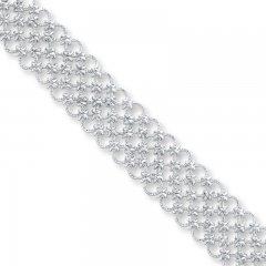 Mesh Bracelet Sterling Silver