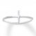 Cross Ring 14K White Gold