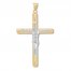 Crucifix Charm 10K Yellow Gold