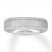 Neil Lane Men's Diamond Wedding Band 1/2 ct tw 14K White Gold