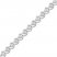 Diamond Bracelet 1/2 ct tw Round-cut Sterling Silver 7.25"