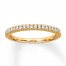 Diamond Wedding Band 1/6 ct tw 14K Yellow Gold