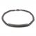 Men's Bracelet Black Ion Plating Stainless Steel 8.25"