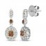 Le Vian Diamond Earrings 1/2 ct tw 14K Vanilla Gold