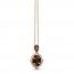 Le Vian Quartz Necklace 1/6 ct tw 14K Strawberry Gold 18"