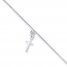 Cross Anklet Sterling Silver