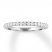 Diamond Wedding Band 1/3 ct tw Round-cut 14K White Gold