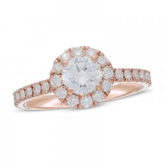 Neil Lane Premiere Diamond Engagement Ring 1-3/8 ct tw 14K Rose Gold