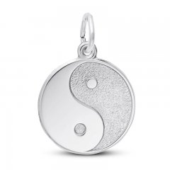 Yin-Yang Charm Sterling Silver