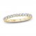 Monique Lhuillier Bliss Diamond Wedding Band 3/4 ct tw Round-cut 18K Yellow Gold