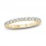 Monique Lhuillier Bliss Diamond Wedding Band 3/4 ct tw Round-cut 18K Yellow Gold