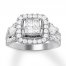 Diamond Engagement Ring 1-3/4 ct tw 14K White Gold