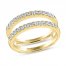 THE LEO Ideal Cut Diamond Enhancer Band 1/2 ct tw 14K Yellow Gold