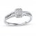 Diamond Engagement Ring 1/4 ct tw 10K White Gold