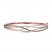 Le Vian Chocolatier® Diamond Bangle Bracelet 1-5/8 ct tw 14K Strawberry Gold