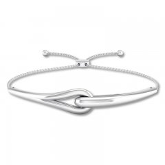 Love + Be Loved Bolo Bracelet Sterling Silver